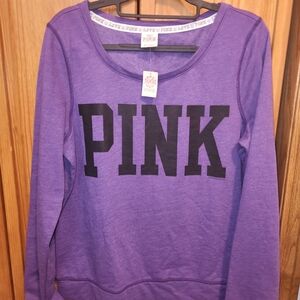PINK Victoria's Secret Purple Sweatshirts